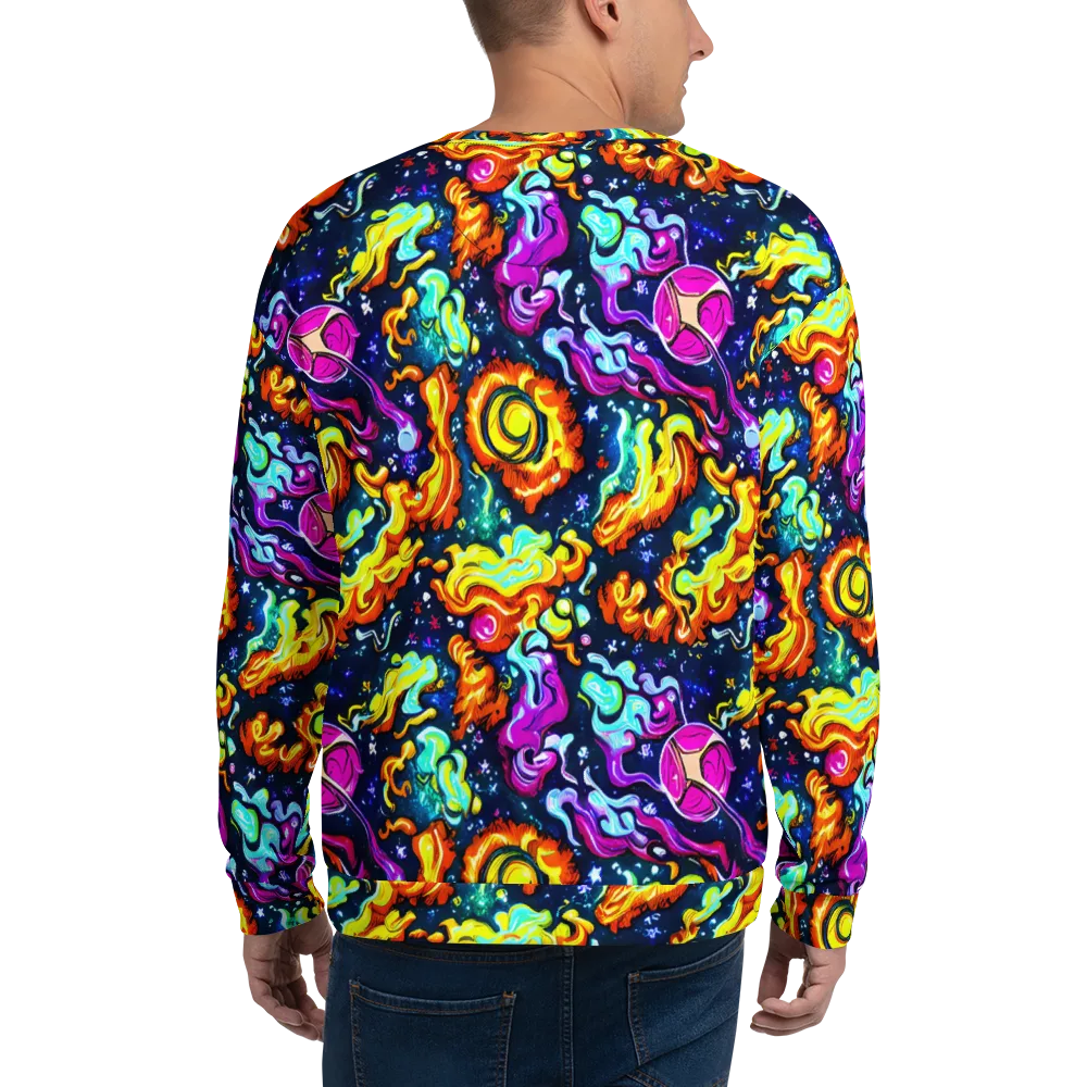 The Neon Dream on Sweatshirt — Back