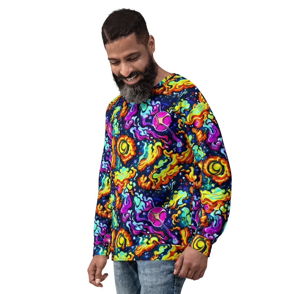 The Neon Dream on Sweatshirt — Left Front