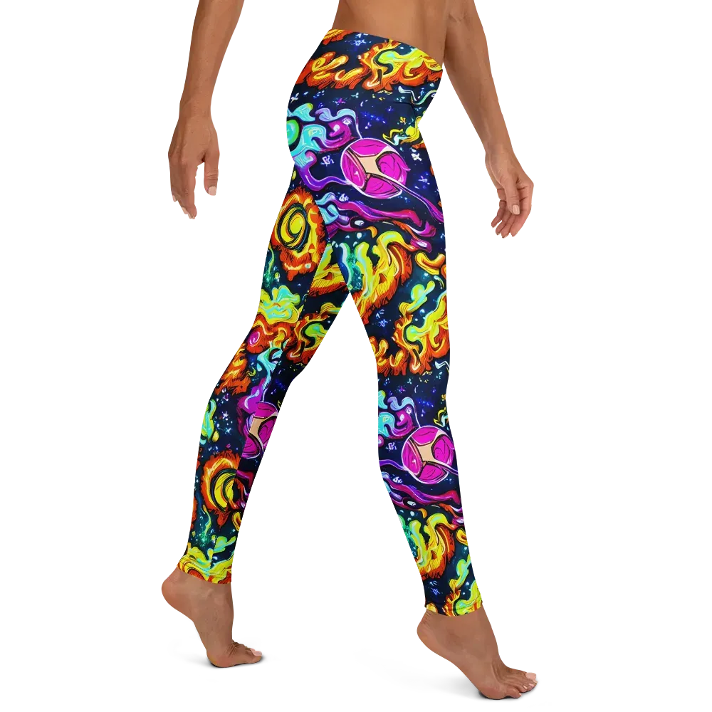 The Neon Dream on Leggings — Right