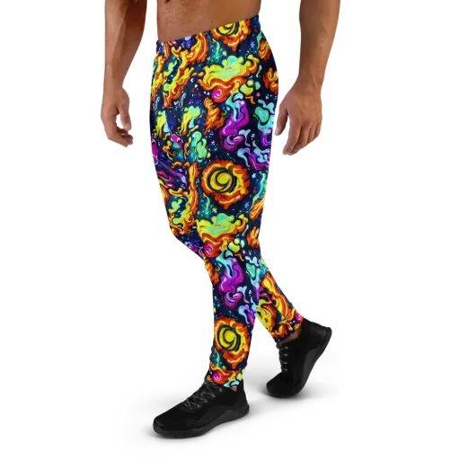 The Neon Dream on a Men's Joggers