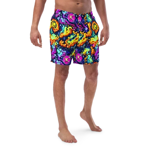 The Neon Dream on a Swim Trunks