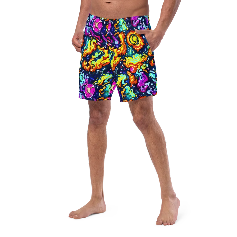 The Neon Dream on Swim Trunks — Left Front