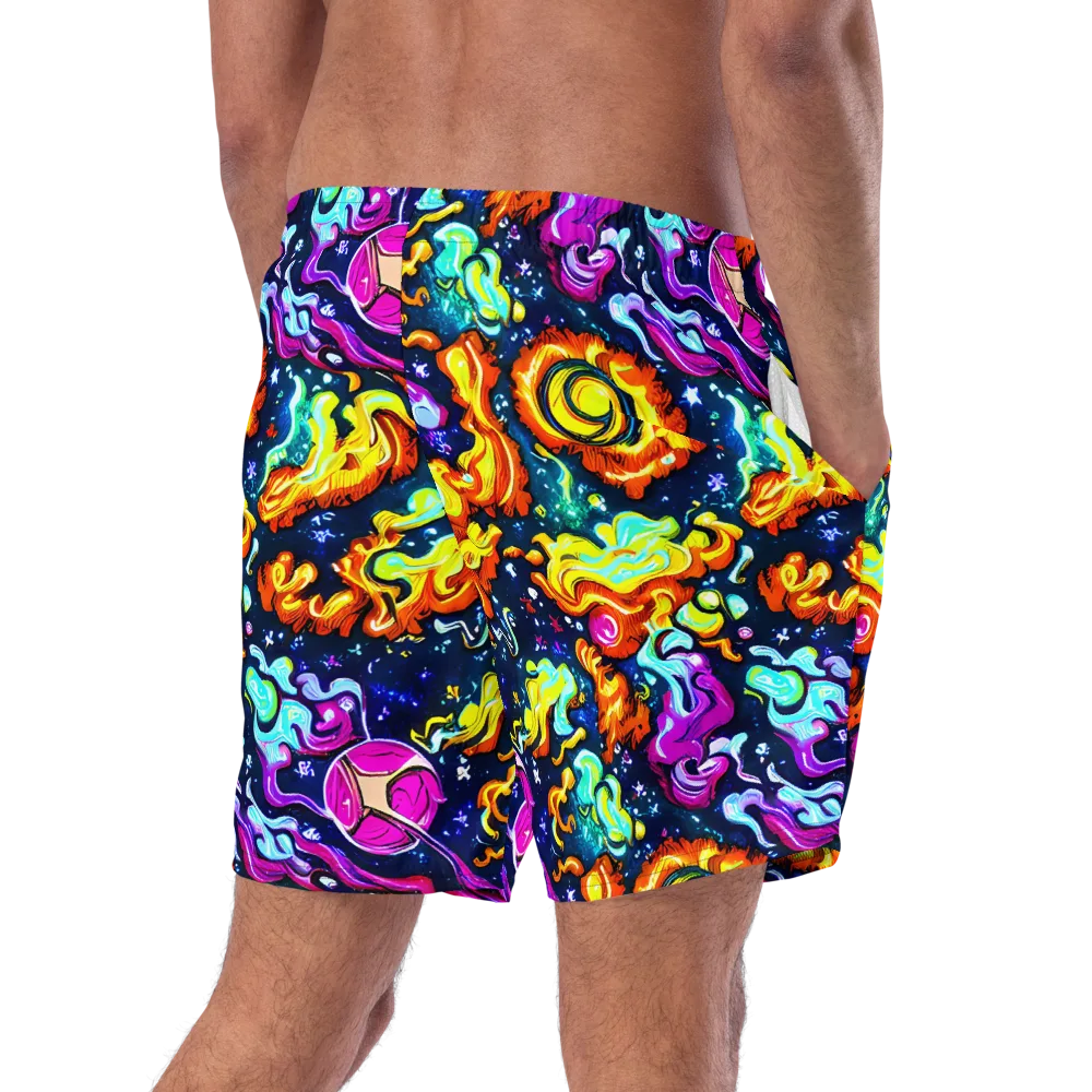 The Neon Dream on Swim Trunks — Right Back