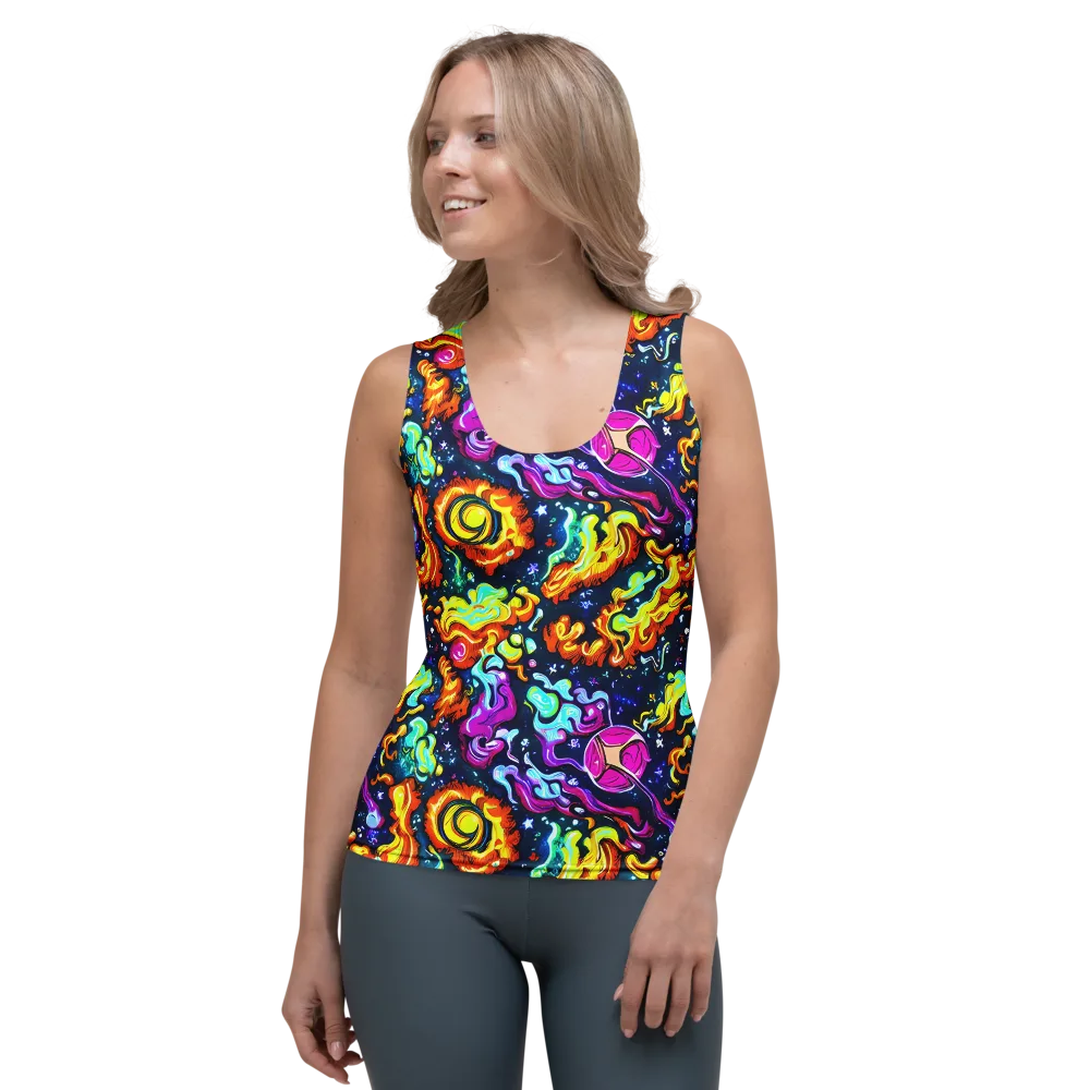 The Neon Dream on Women's Tank Top — Front
