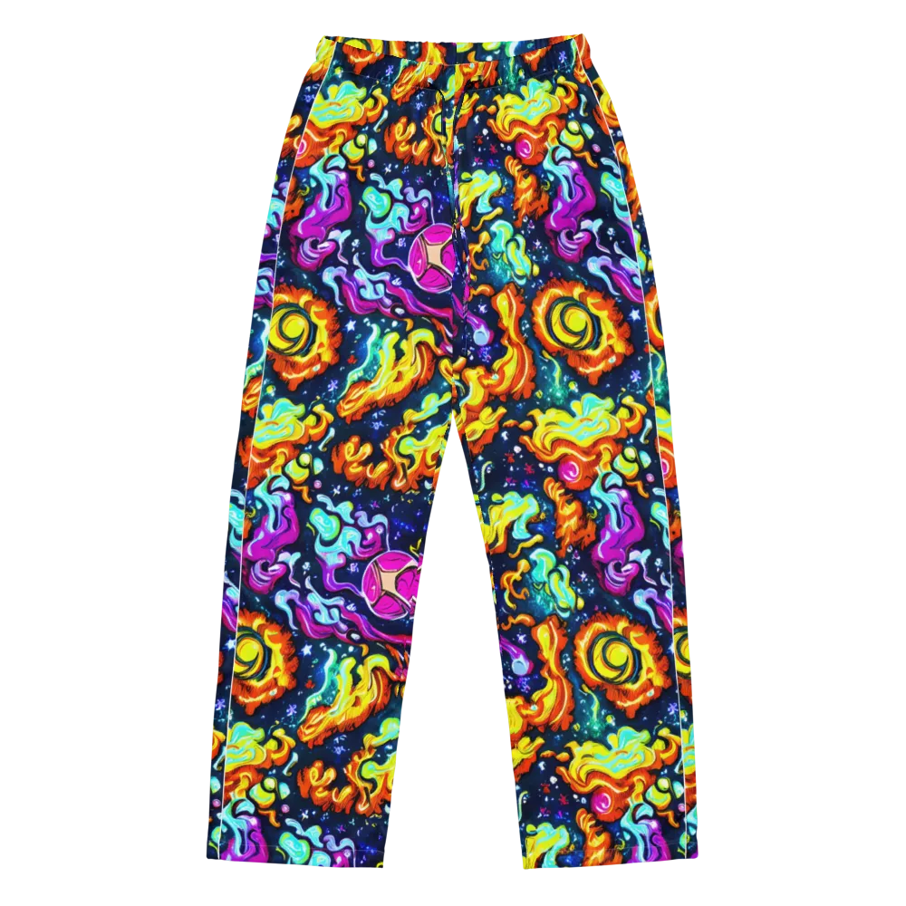 The Neon Dream on Women's Pajama Pants — Front