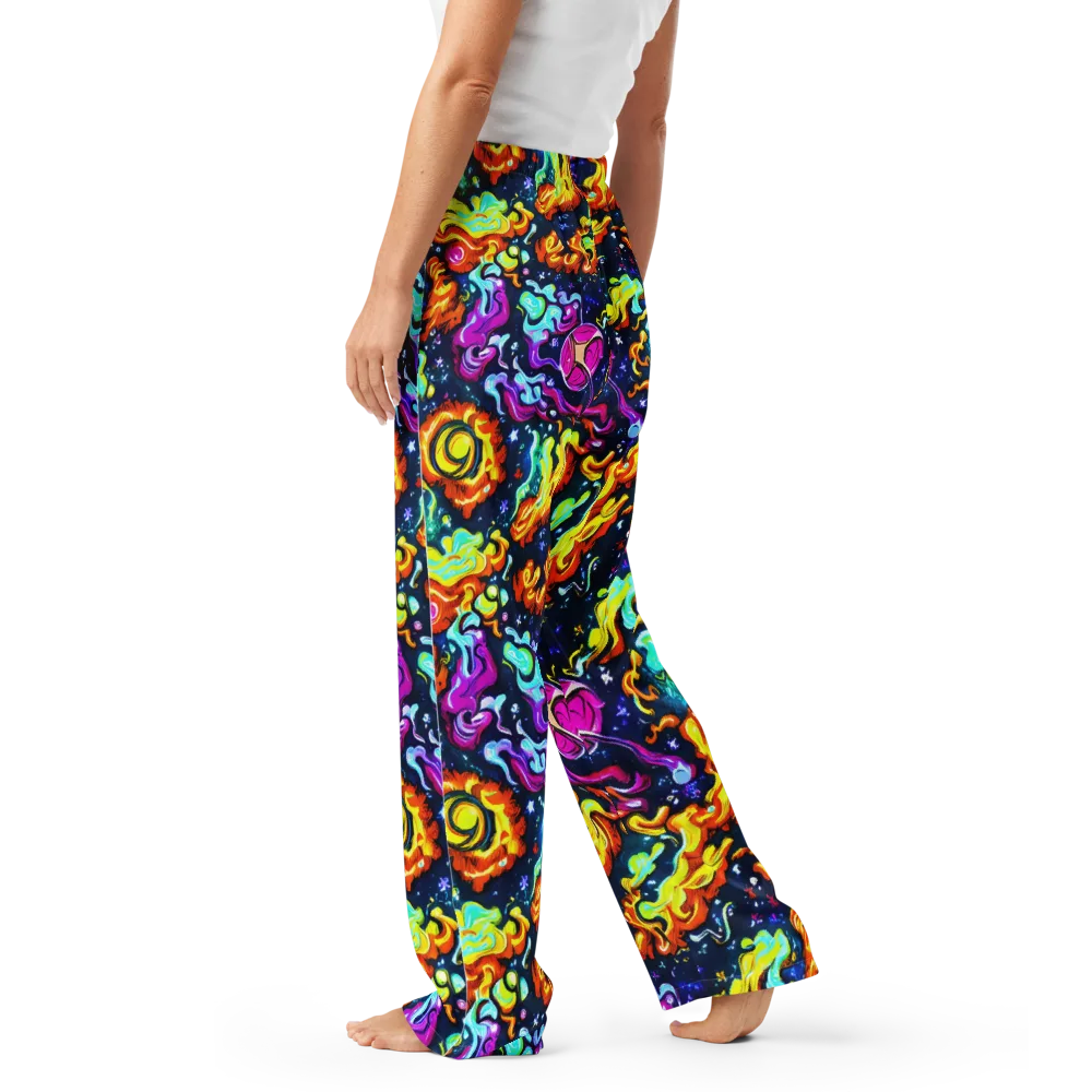 The Neon Dream on Women's Pajama Pants — Left