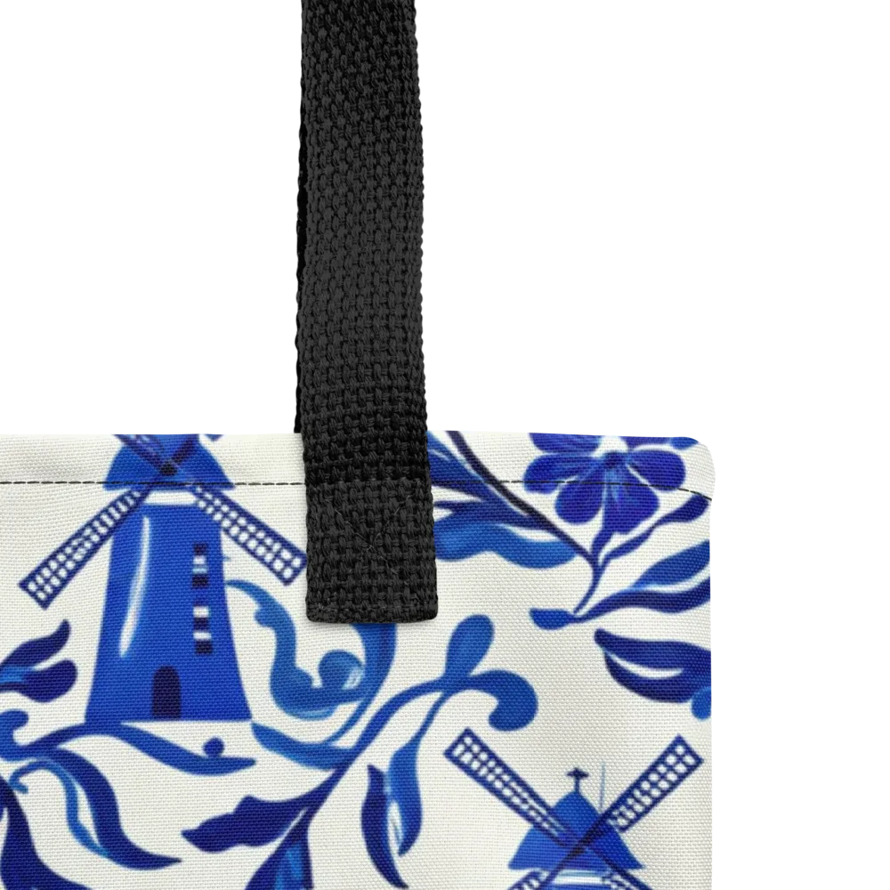 Blue Delft Breeze on Tote Bag — Product details