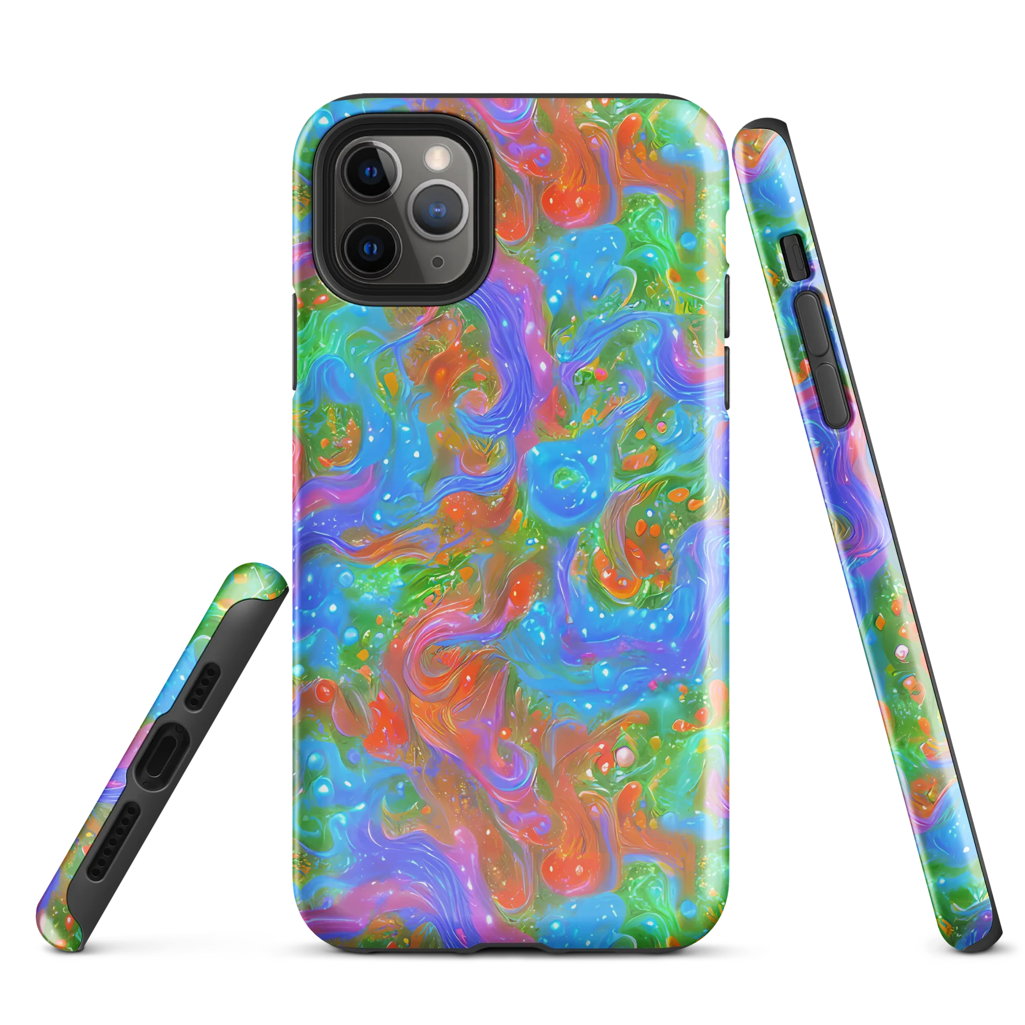 Psychedelic Cascade on Tough Case for iPhone® — Front