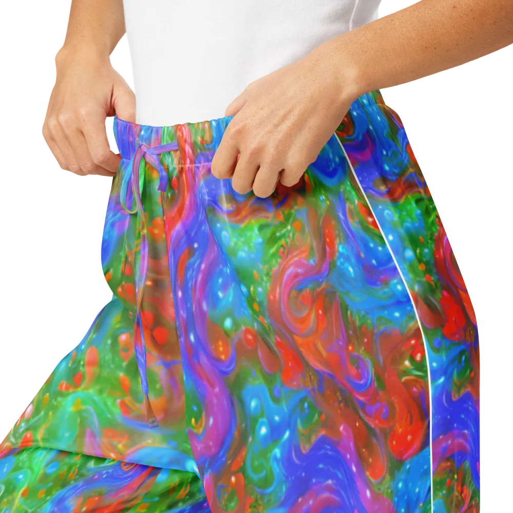 Psychedelic Cascade on Women's Pajama Pants — Product details