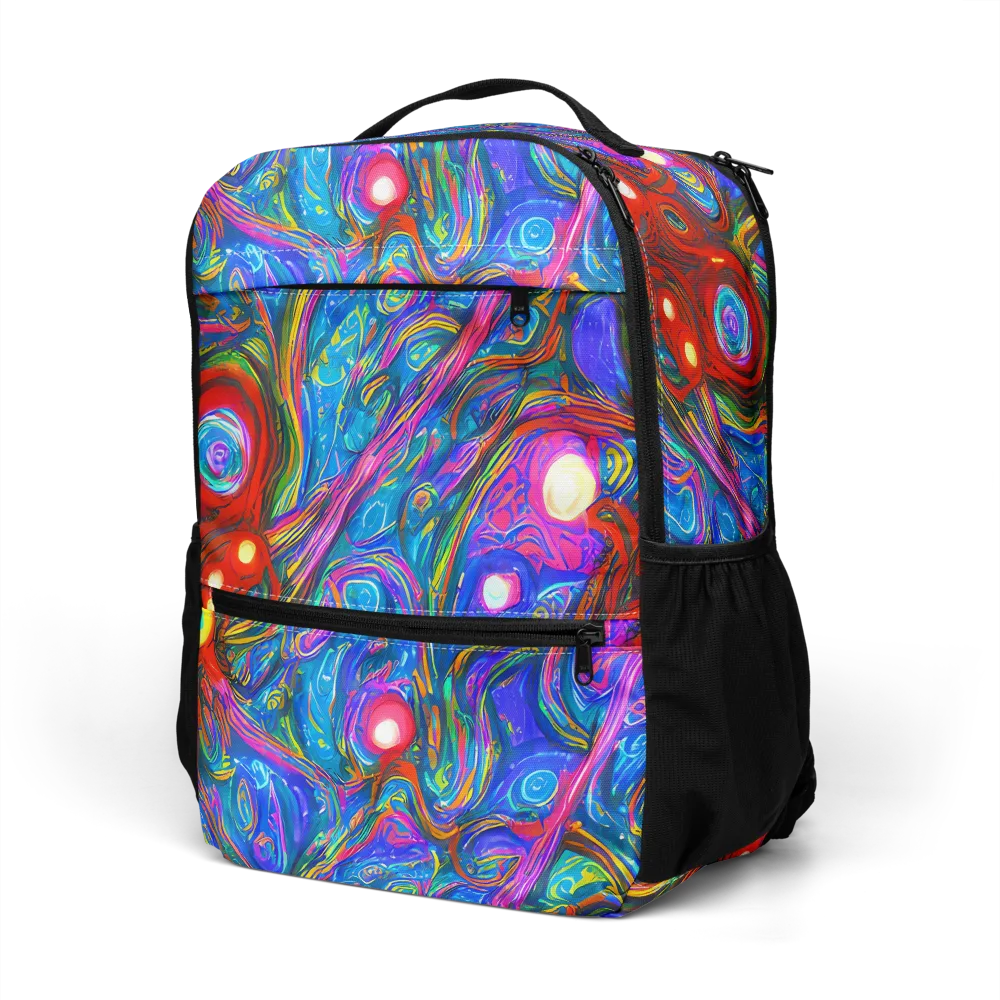 The Chromatic Dream on Utility Backpack — Left Front