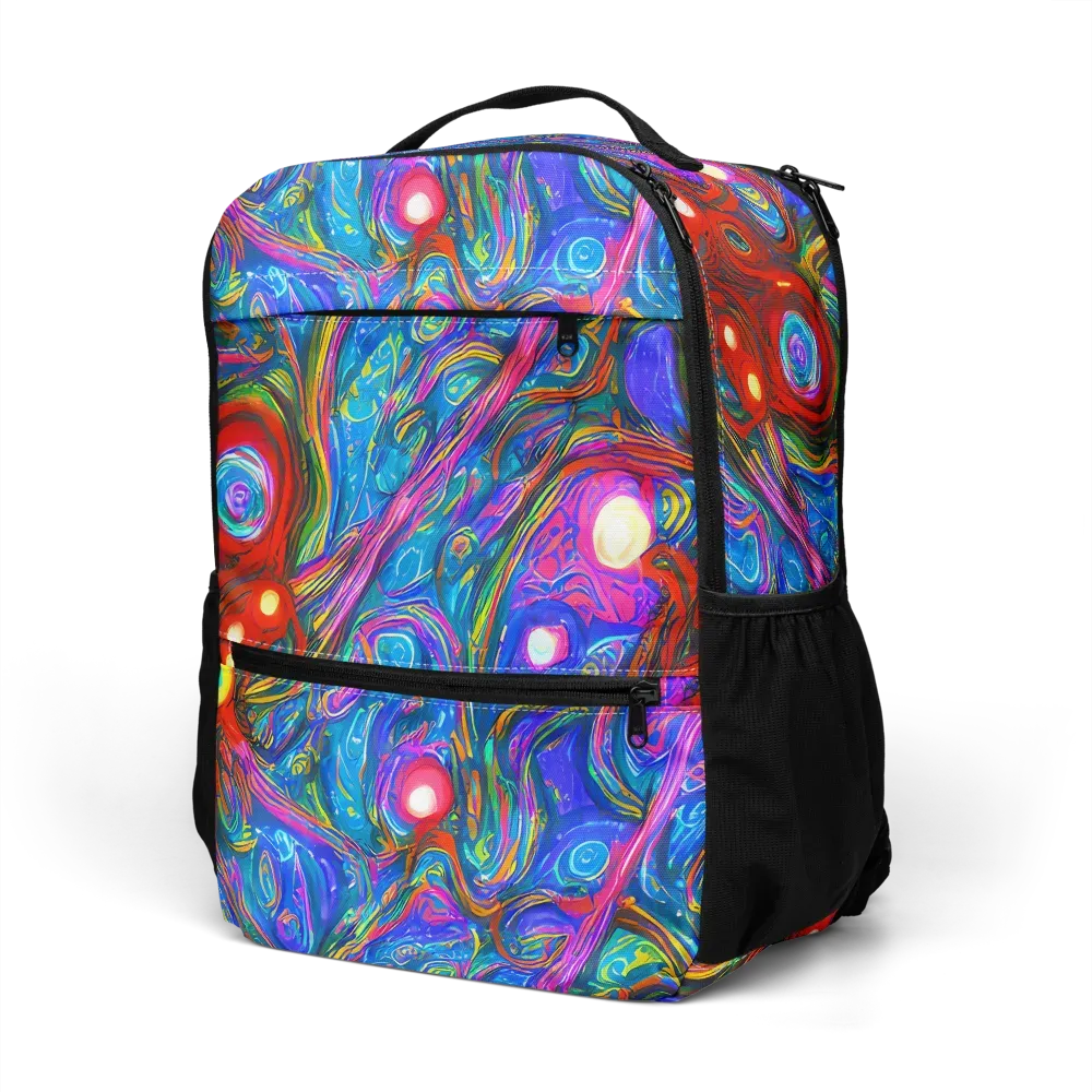 The Chromatic Dream on Utility Backpack — Left Front