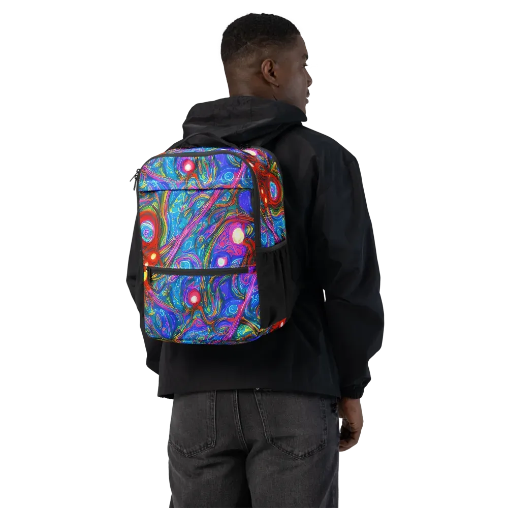 The Chromatic Dream on Utility Backpack — Back