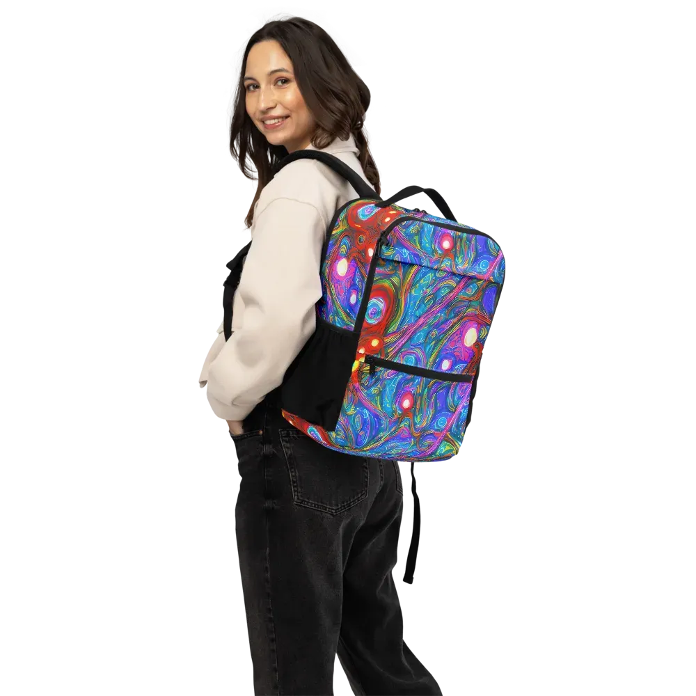 The Chromatic Dream on Utility Backpack — Back