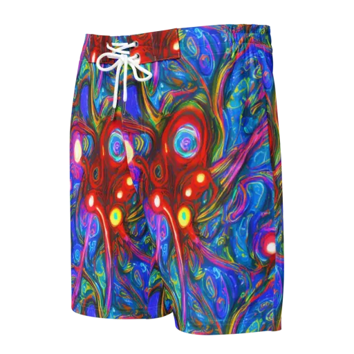 The Chromatic Dream on a Men's Board Shorts