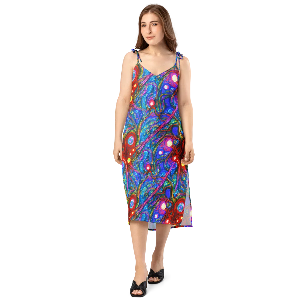 The Chromatic Dream on Slip Dress — Front