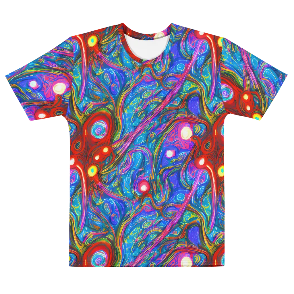 The Chromatic Dream on Men's Cotton Crew Neck T-Shirt — Front