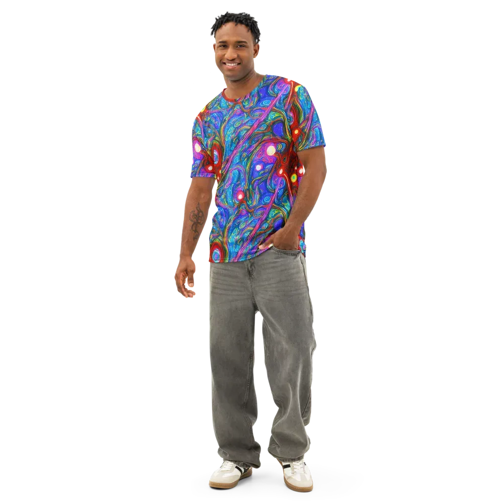 The Chromatic Dream on Men's Cotton Crew Neck T-Shirt — Front