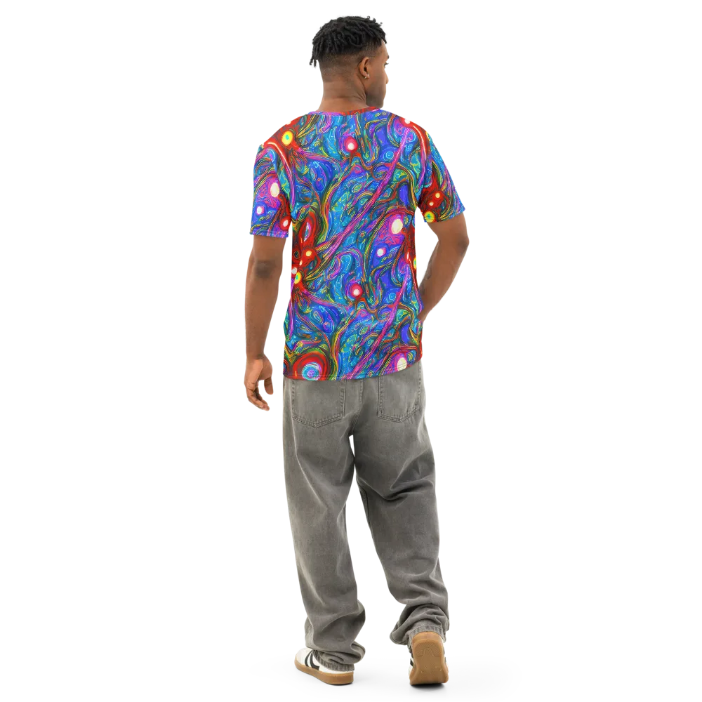 The Chromatic Dream on Men's Cotton Crew Neck T-Shirt — Back