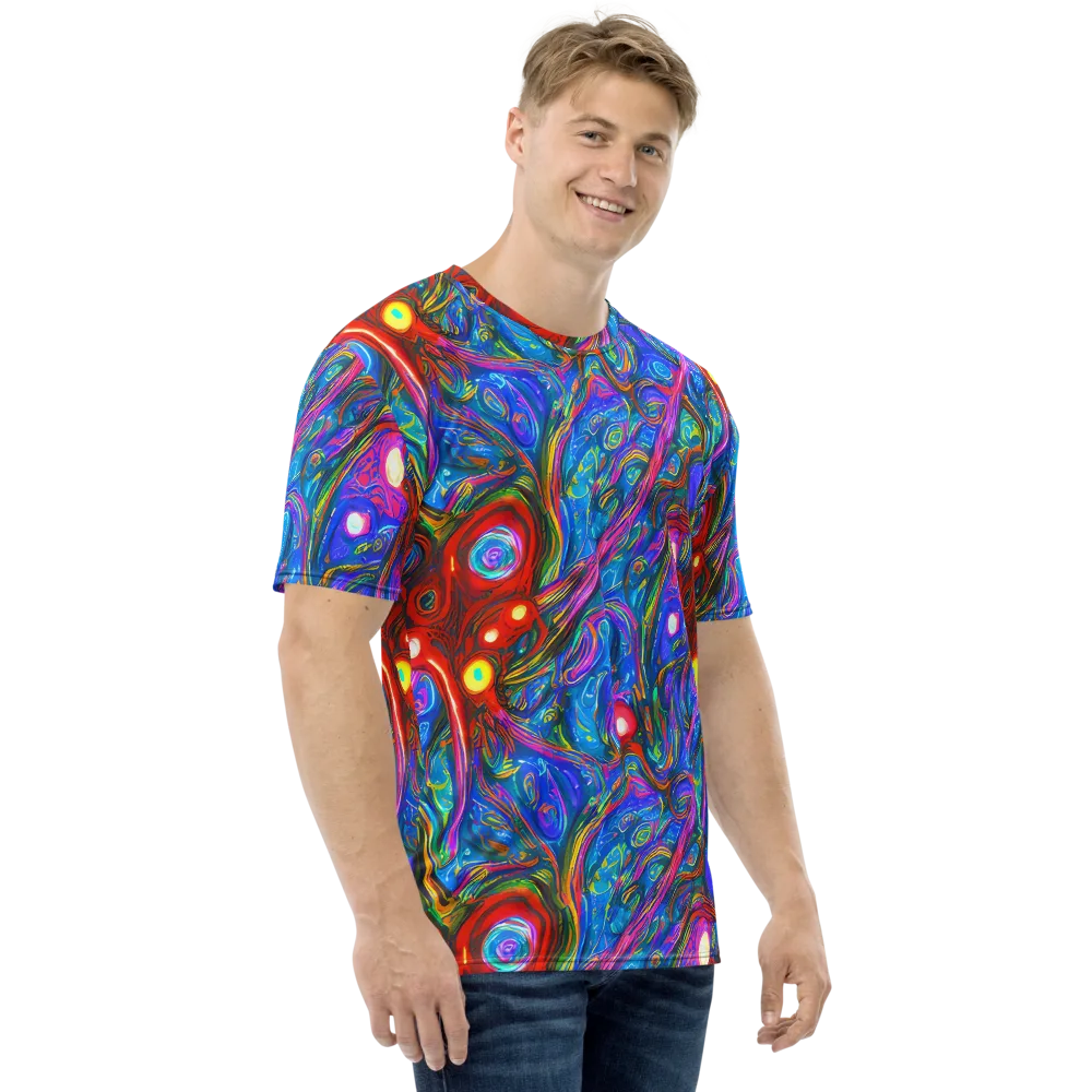 The Chromatic Dream on Men's Crew Neck T-Shirt — Right