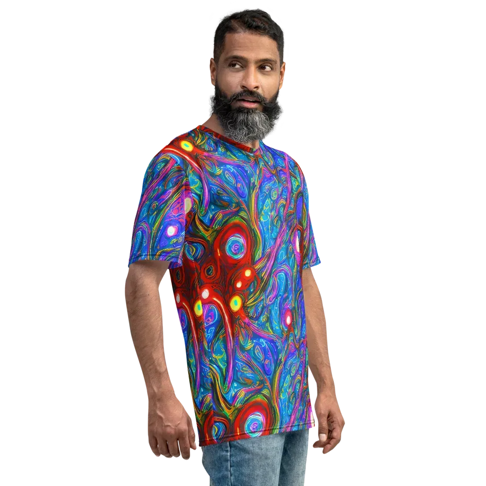 The Chromatic Dream on Men's Crew Neck T-Shirt — Right