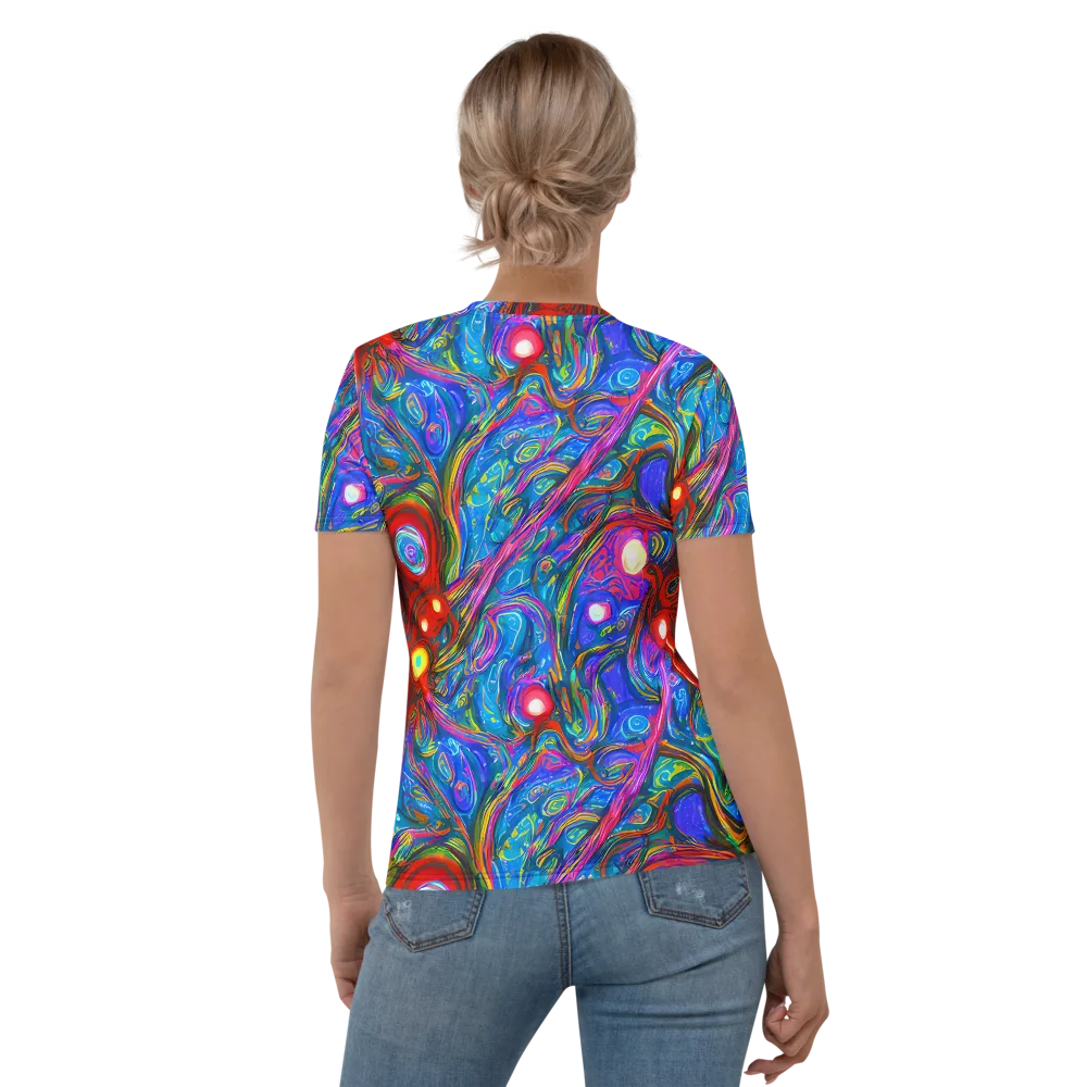 The Chromatic Dream on Women's Crew Neck T-Shirt — Back
