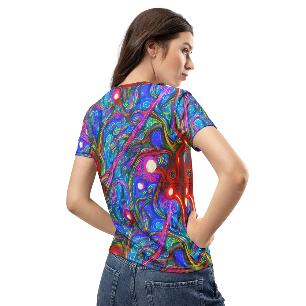 The Chromatic Dream on Women's Crew Neck T-Shirt — Back