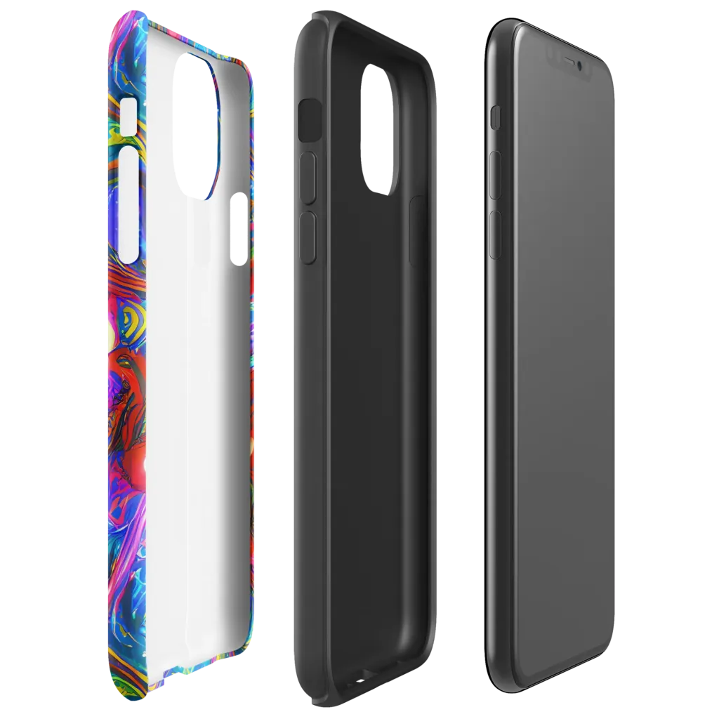 The Chromatic Dream on Tough Case for iPhone® — Right