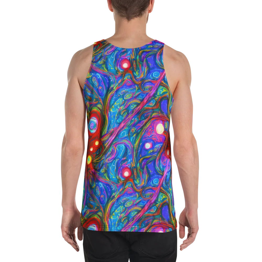The Chromatic Dream on Men's Tank Top — Back