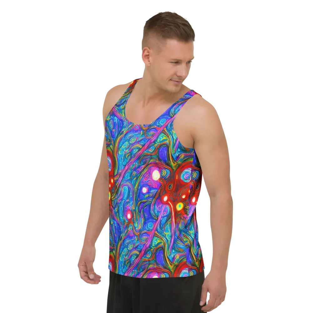 The Chromatic Dream on Men's Tank Top — Left Front