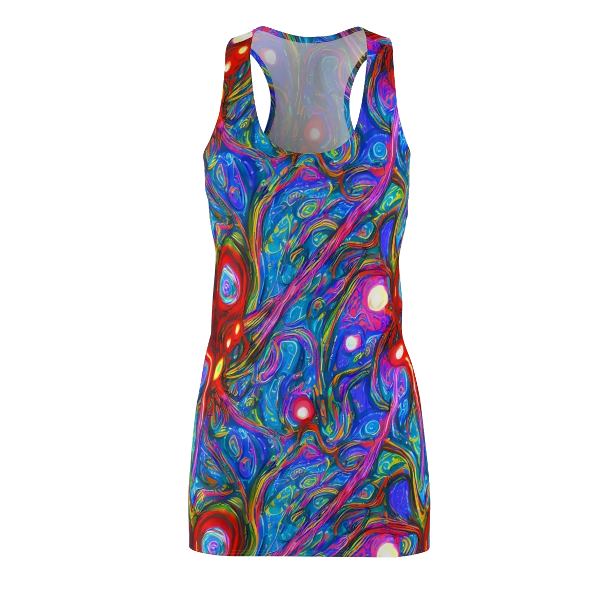 The Chromatic Dream on Racerback Dress — Front