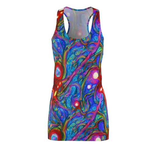 The Chromatic Dream on a Racerback Dress
