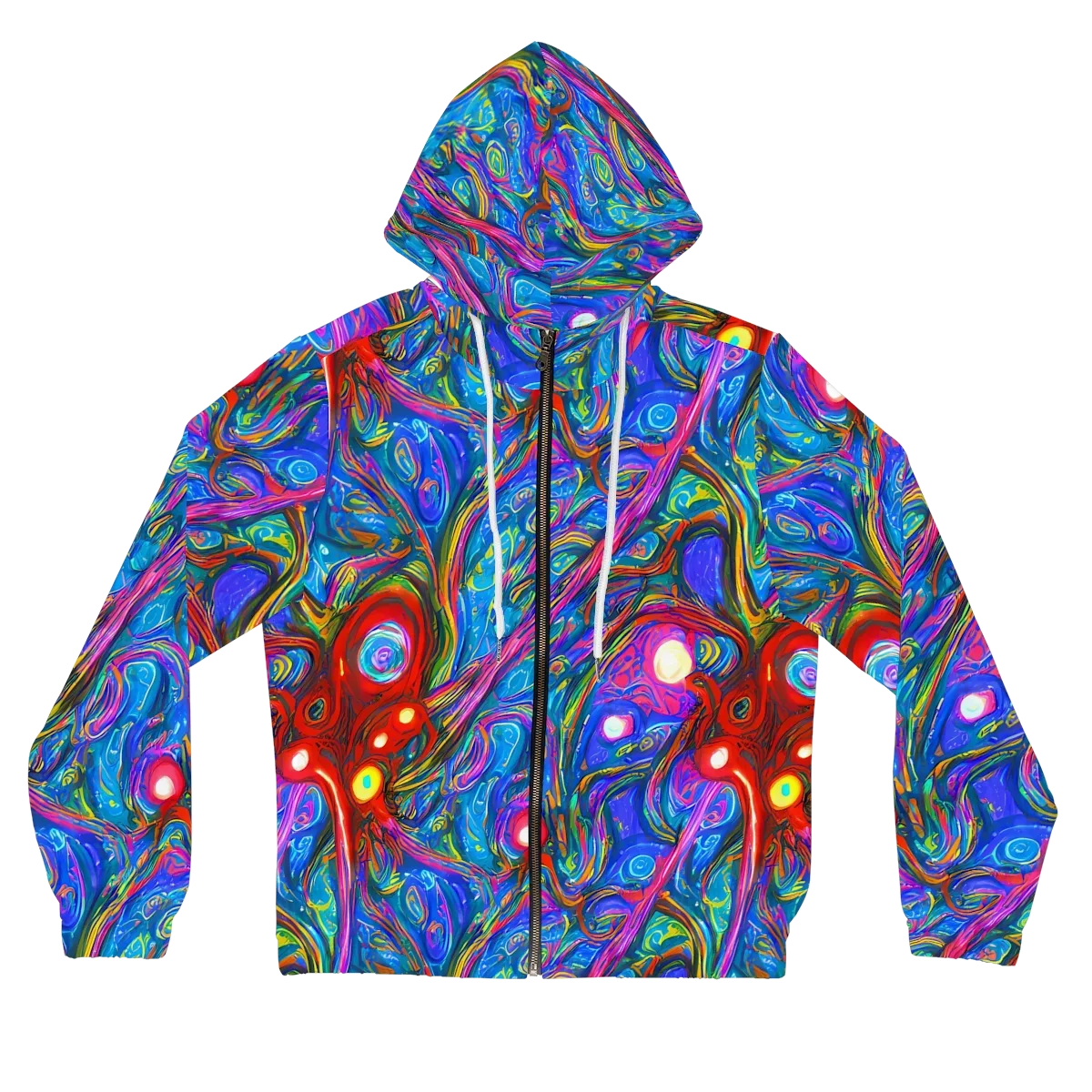 The Chromatic Dream on Women's Full-Zip Hoodie — Front
