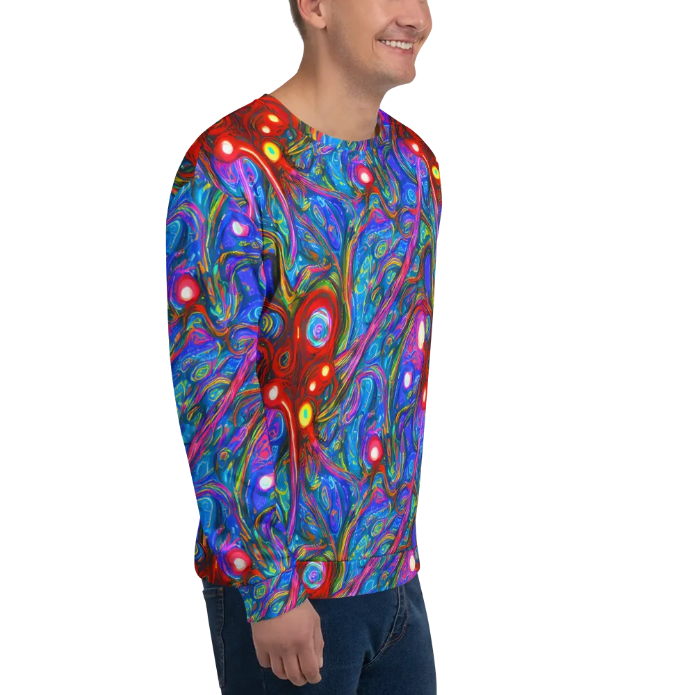 The Chromatic Dream on Sweatshirt — Right Front
