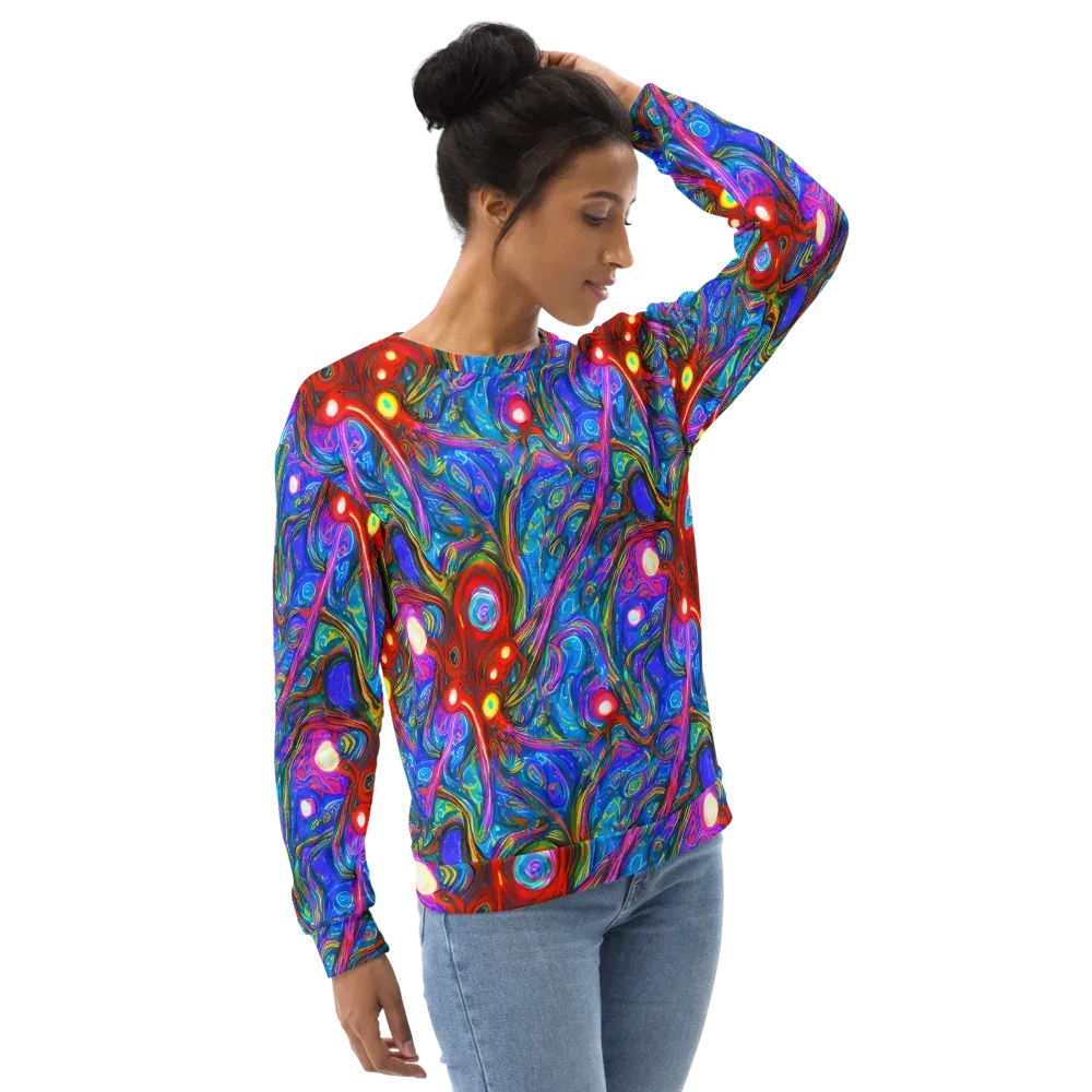 The Chromatic Dream on Sweatshirt — Right Front