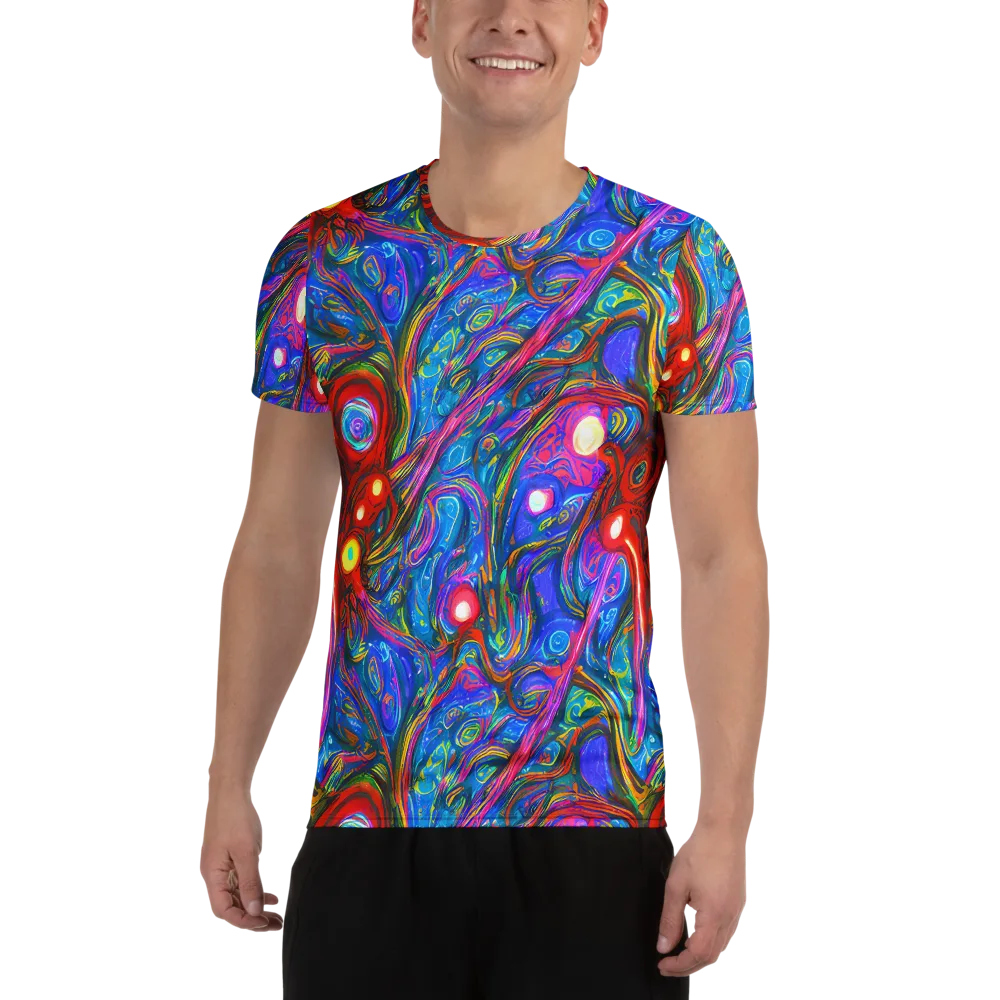 The Chromatic Dream on Men's Athletic T-Shirt — Front