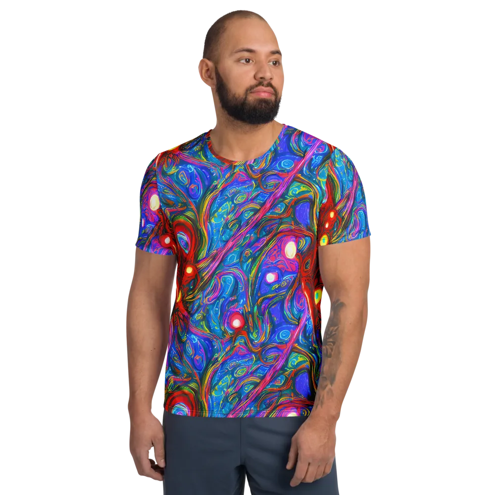 The Chromatic Dream on Men's Athletic T-Shirt — Front