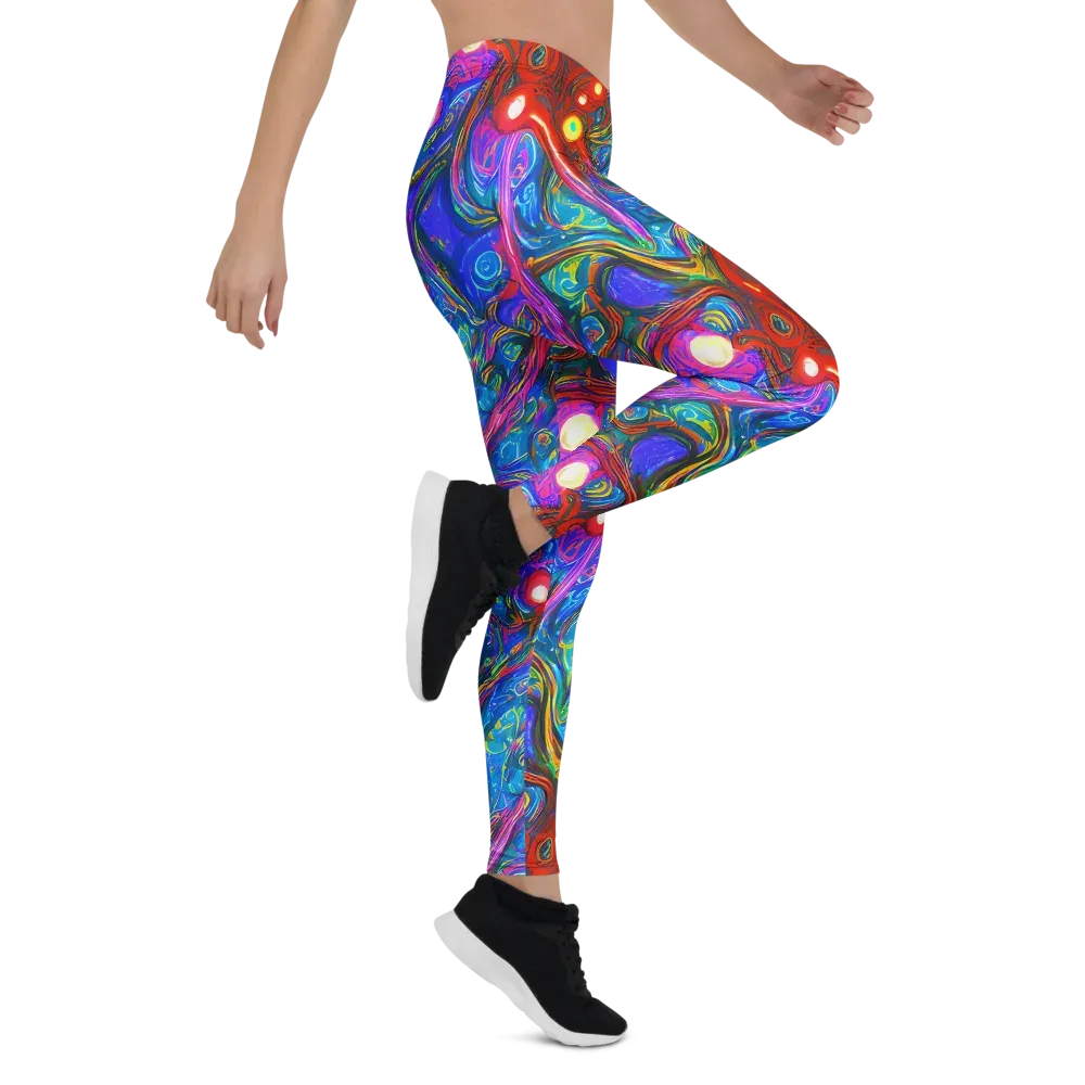 The Chromatic Dream on Leggings — Right