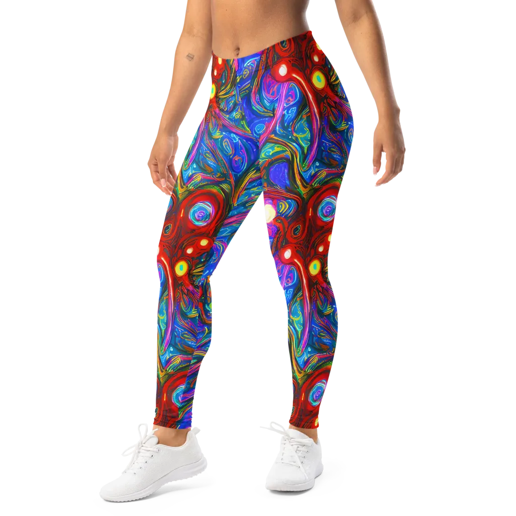 The Chromatic Dream on Leggings — Left Front