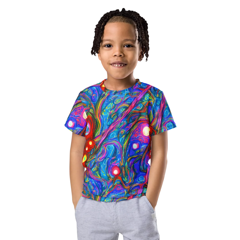 The Chromatic Dream on Kids Crew Neck T-Shirt — Front