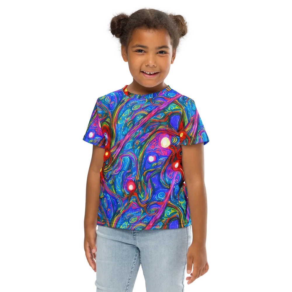 The Chromatic Dream on Kids Crew Neck T-Shirt — Front