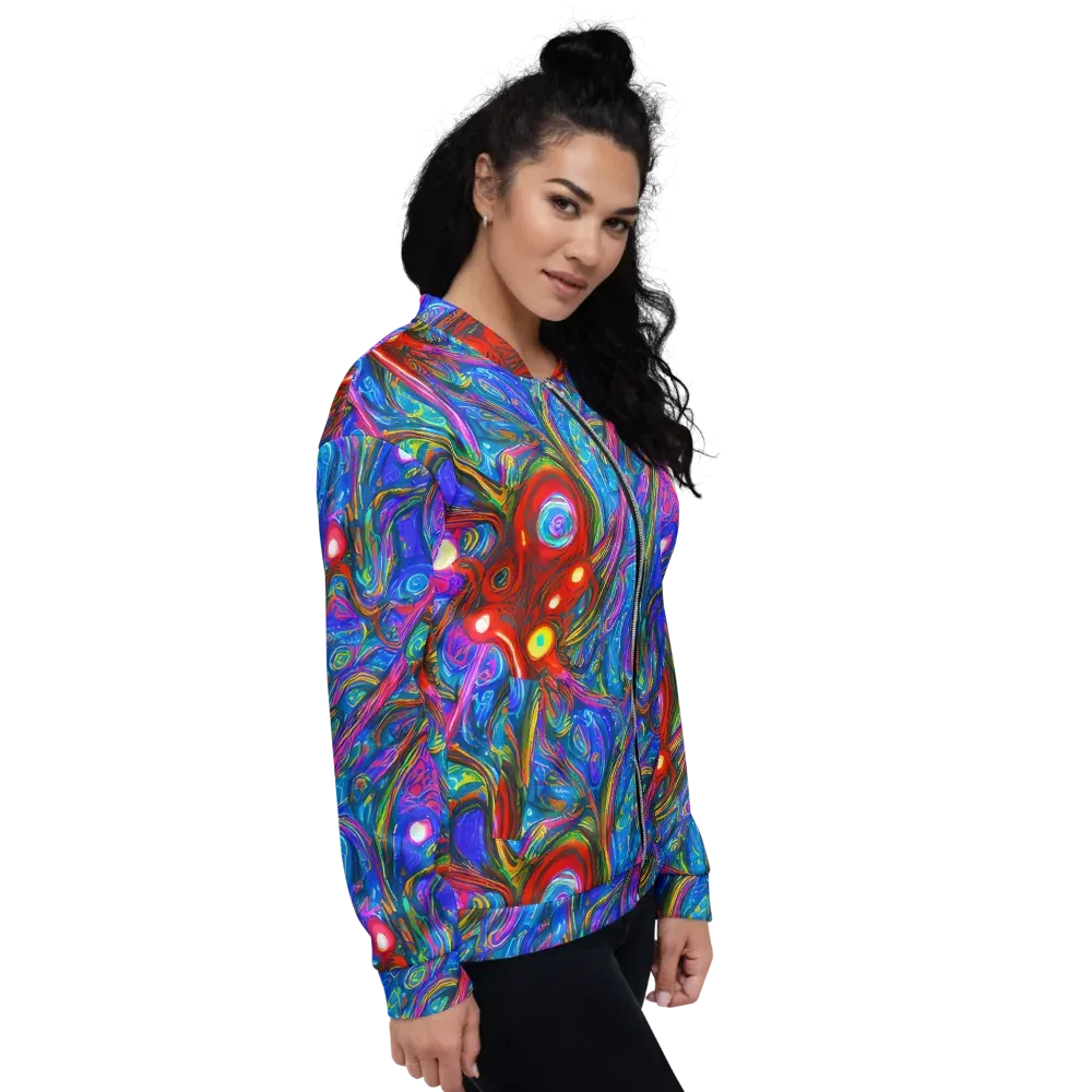 The Chromatic Dream on Bomber Jacket — Right