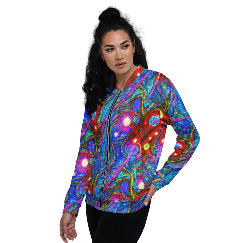 The Chromatic Dream on Bomber Jacket — Left