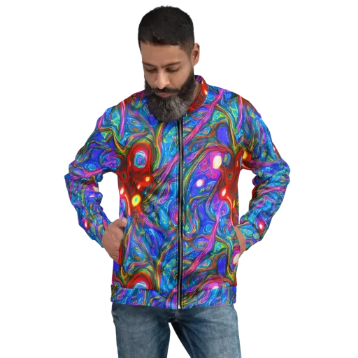 The Chromatic Dream on a Bomber Jacket
