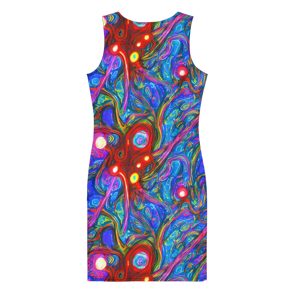 The Chromatic Dream on Bodycon Dress — Back