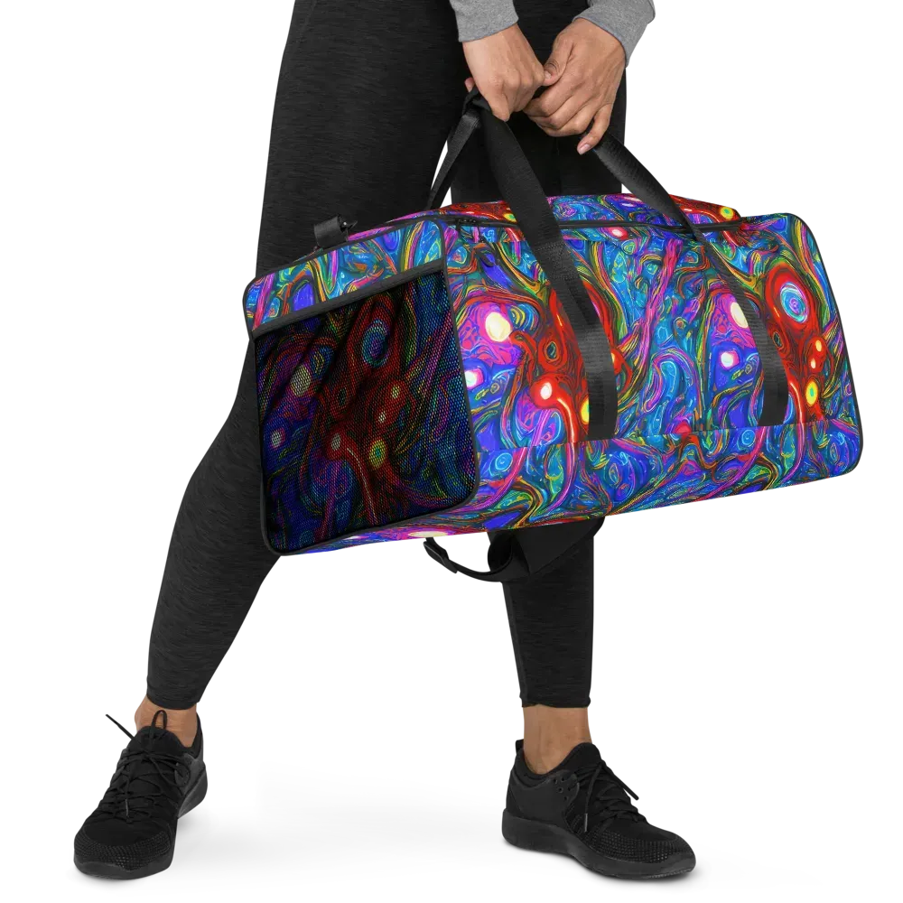 The Chromatic Dream on Duffle Bag — Right Front