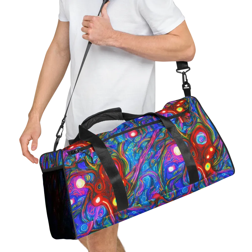 The Chromatic Dream on Duffle Bag — Right Front