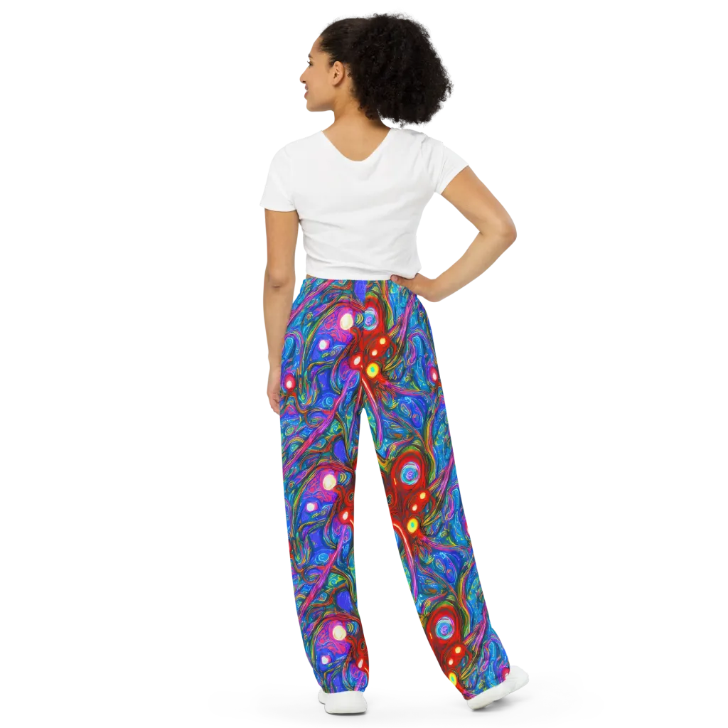 The Chromatic Dream on Wide-Leg Pants — Back