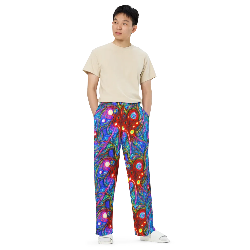 The Chromatic Dream on Wide-Leg Pants — Front