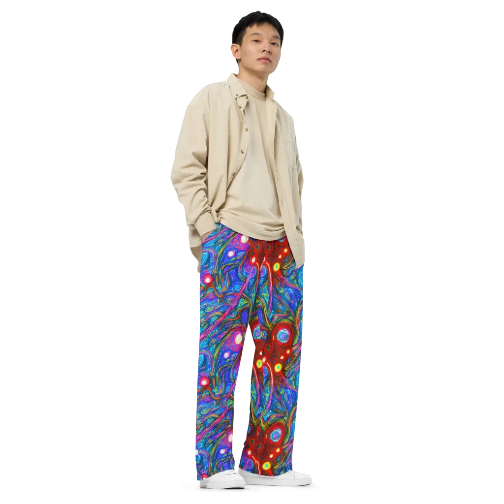 The Chromatic Dream on Wide-Leg Pants — Right Front