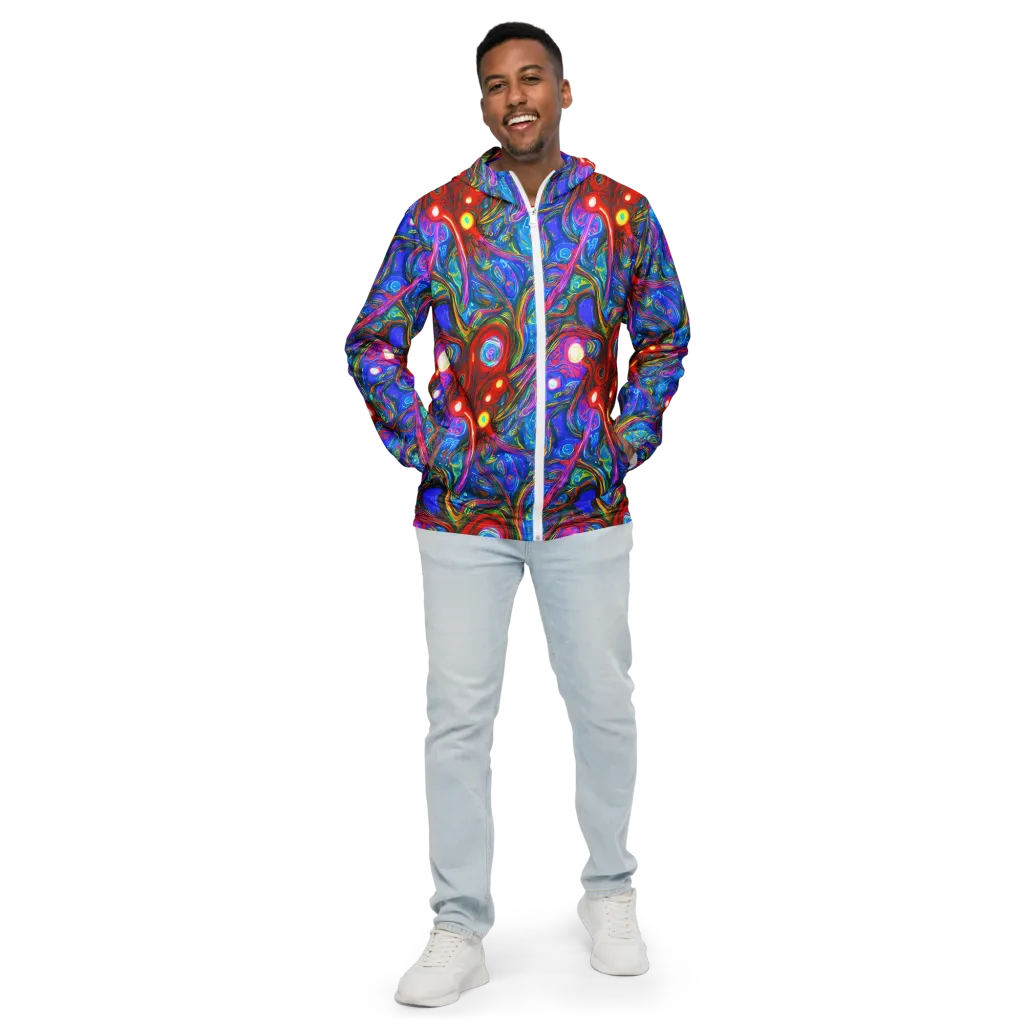The Chromatic Dream on Men's Windbreaker — Front